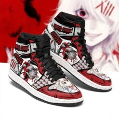 Tokyo Ghoul Shoes Merch: Juuzou Suzuya Jordan Sneakers -Tokyo Ghoul Store juuzou suzuya jordan sneakers custom tokyo ghoul anime shoes mn05 gearanime 2