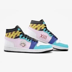 Tokyo Ghoul Shoes Merch: Juuzou Suzuya Blue Edition Jordan Sneaker. -Tokyo Ghoul Store juuzou suzuya tokyo ghoul custom j force shoes 3