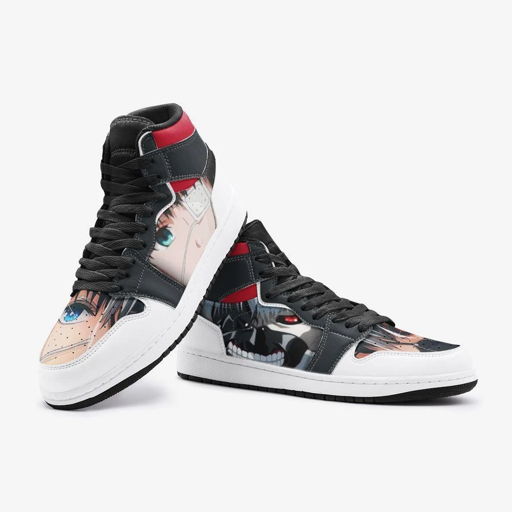 Tokyo Ghoul Shoes Merch: Kaneki Jordan Sneaker 2 Tokyo Ghoul Shoes Merch: Kaneki Jordan Sneaker - Image 2