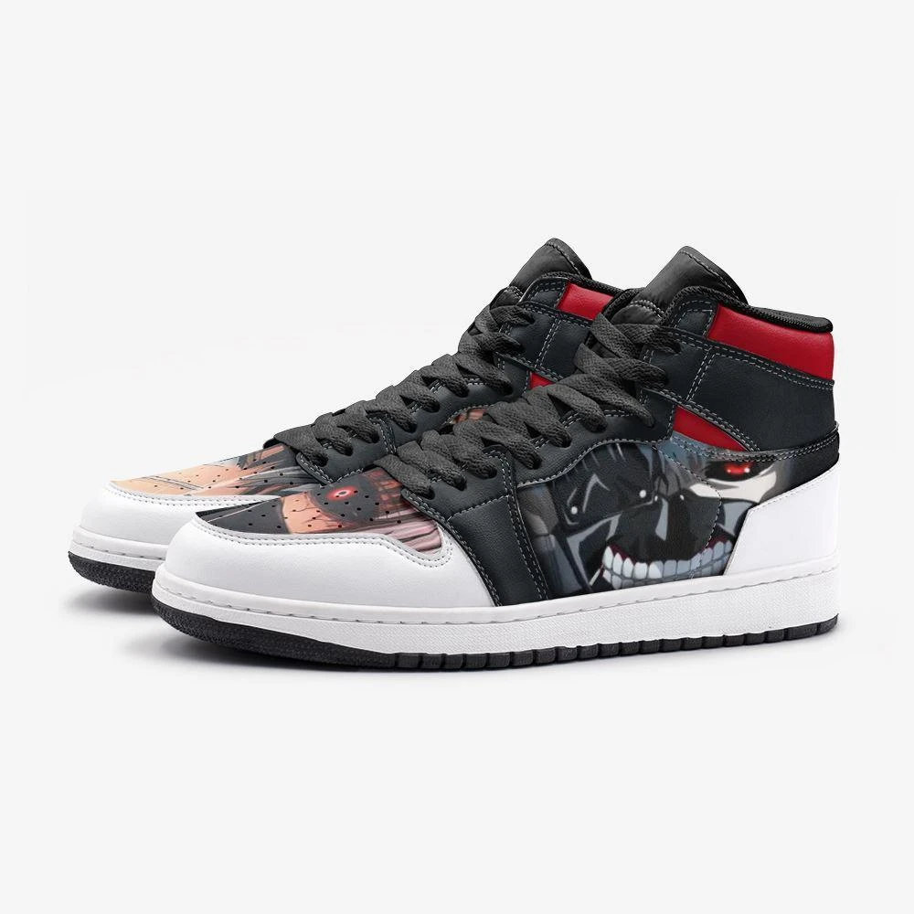 Tokyo Ghoul Shoes Merch: Kaneki Jordan Sneaker 4 Tokyo Ghoul Shoes Merch: Kaneki Jordan Sneaker - Image 4