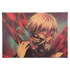 Tokyo Ghoul Poster Merch: Kaneki Vintage Kraft Paper Poster 50.5x35cm -Tokyo Ghoul Store product image 1643473815