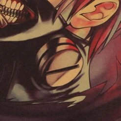 Tokyo Ghoul Poster Merch: Kaneki Vintage Kraft Paper Poster 50.5x35cm -Tokyo Ghoul Store product image 1643473817