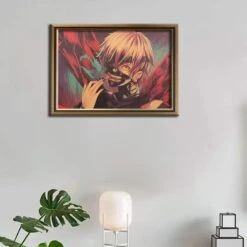Tokyo Ghoul Poster Merch: Kaneki Vintage Kraft Paper Poster 50.5x35cm -Tokyo Ghoul Store product image 1643473820