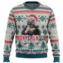 Tokyo Ghoul Ugly Christmas Sweater: Kaneki Christmas Tree