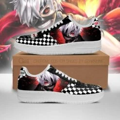 Tokyo Ghoul Shoes Merch: Ken Kaneki Air Force Shoes