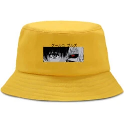 Tokyo Ghoul Kaneki Printed Hat – Ken Eyes Panama Bucket Hat -Tokyo Ghoul Store tokyo ghoul kaneki ken eyes anime print summer hat women men panama bucket hat cap the design flat visor harajuku fisherman hat 4
