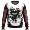 Tokyo Ghoul Ugly Christmas Sweater: Kaneki Splatter
