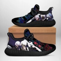 Tokyo Ghoul Shoes Merch: Ken Kaneki Half Ghoul Shoes