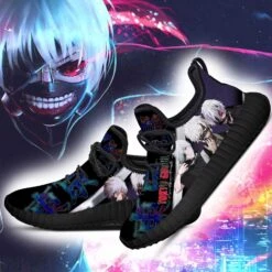 Tokyo Ghoul Shoes Merch: Ken Kaneki Half Ghoul Shoes -Tokyo Ghoul Store tokyo ghoul ken kaneki reze shoes tokyo ghoul anime shoes fan tt04 gearanime 3
