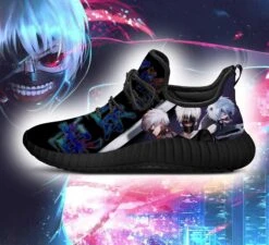 Tokyo Ghoul Shoes Merch: Ken Kaneki Half Ghoul Shoes -Tokyo Ghoul Store tokyo ghoul ken kaneki reze shoes tokyo ghoul anime shoes fan tt04 gearanime 4