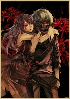 Tokyo Ghoul Poster Merch- Vintage Retro Poster 8