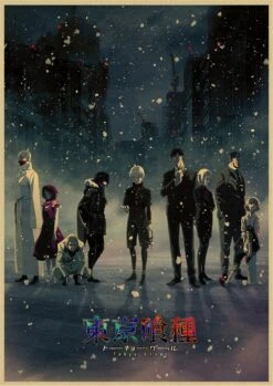 Tokyo Ghoul Poster Merch: Season 2 Tokyo Ghoul Canvas