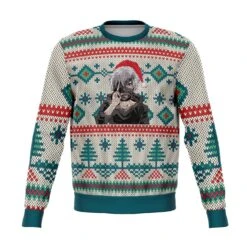 Tokyo Ghoul Ugly Christmas Sweater: Kaneki Christmas Pin Tree