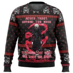 Tokyo Ghoul Ugly Christmas Sweater: Kaneki Ken Kagune