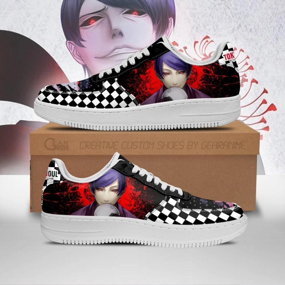 Tokyo Ghoul Tsukiyama Air Force Shoes 1 Tokyo Ghoul Tsukiyama Air Force Shoes