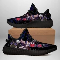 Tokyo Ghoul Yeezy Anime Sneakers Shoes Fan Gift Idea TT04