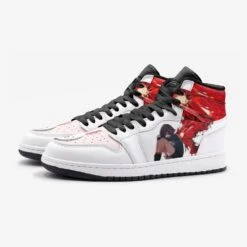 Tokyo Ghoul Shoes Merch: Touka Kirishima Jordan Sneaker -Tokyo Ghoul Store touka kirishima tokyo ghoul custom j force shoes 3