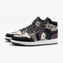 Tokyo Ghoul Shoes Merch: Uta Jordan Sneaker -Tokyo Ghoul Store uta tokyo ghoul custom j force shoes 4